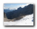 2009-09-06 Zug (16) Look back from higher on glacier